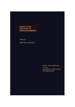 Energy-linked functions of mitochondria