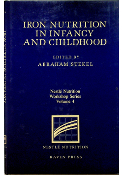 Iron nutrition in infancy and childhood