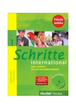 Schritte international 1 Podręcznik z ćwiczeniami + CD / Zeszyt maturalny, nowa