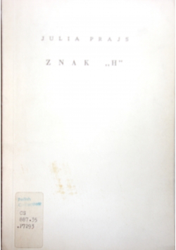 Znak "H"