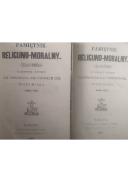 pamiętnik religijno-moralny, 2 tomy 5 , 6, 1861 r.