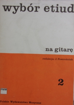 Wybór etiud na gitarę 2