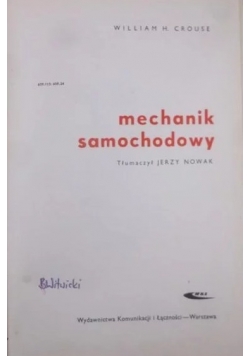 Mechanik samochodowy