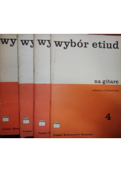 Wybór etiud na gitarę cz:1-4