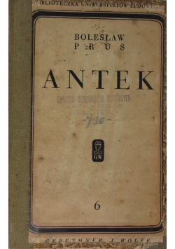 Antek, 1938 r.