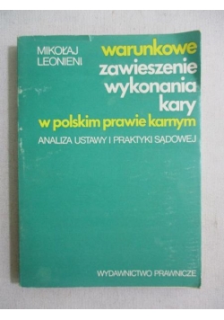 Warunkowe zawieszenie wykonania kary w polskim prawie karnym