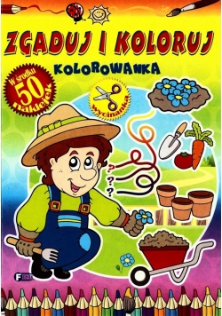 Zgaduj i koloruj. Kolorowanka Fenix