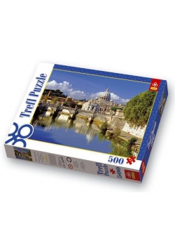 Puzzle 500 Watykan, Rzym, Włochy TREFL