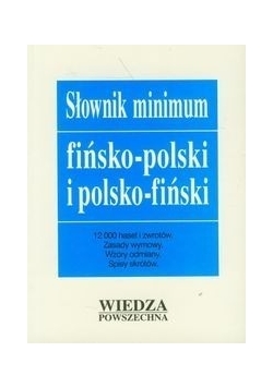 Słownik minimum fińsko-polski i polsko-fiński