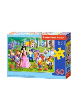 Puzzle 60 Snow White and the Seven Dwarfs CASTOR