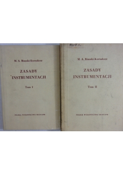 Zasady instrumentacji Tom I- II