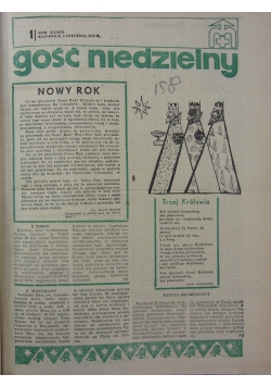 Gość niedzielny ,NR1-50