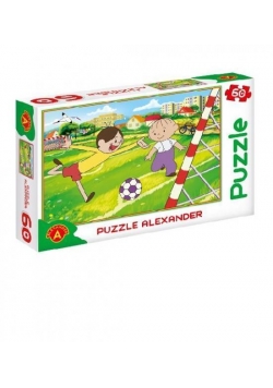 Puzzle 60 - Bolek i Lolek. Piłka nożna ALEX