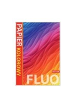 Papier kolorowy A5/8K Fluo (10szt)