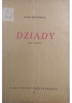 Adam Mickiewicz Dziady,1945r.