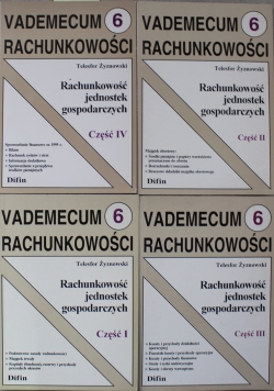 Vademecum rachunkowości Rachunkowość jednostek gospodarczych 4 części