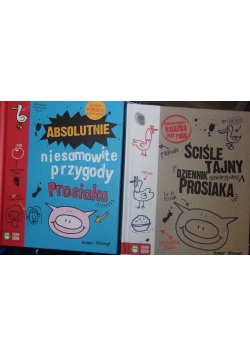 Śmieszne Tajny dziennik Prosiaka /Absolutnie niesamowite przygody Prosiaka