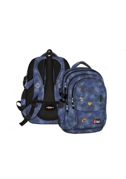 Plecak 4-komorowy St.Right BP1 Jeans&Badges
