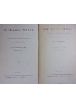 Schillers Werke Tom 17 i 18