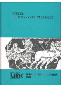 Etudes de philologie classique + autograf Zofii Abramowiczównej