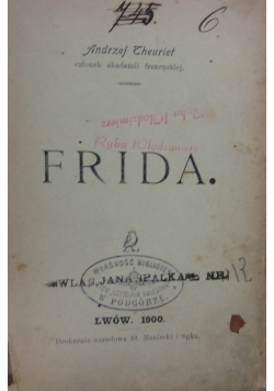 Frida, 1900 r.