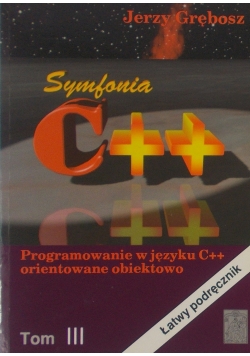 Symfonia C++, Tom od 1 do 3