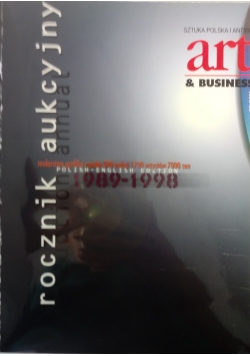 Rocznik Aukcyjnym .Sztuka Polska i Antyki ,Nr 1 do 12