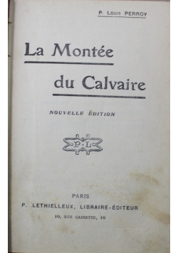 La Montee du Calvaire 1908 r.