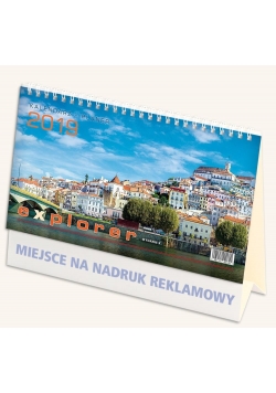 Kalendarz 2019 Biurowy Explorer TELEGRAPH