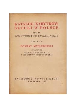 Katalog zabytków sztuki w Polsce. Tom IX, zeszyt 8