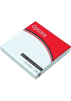 Samoprzylepny notes 75x75 mm 100 kartek 12 sztuk