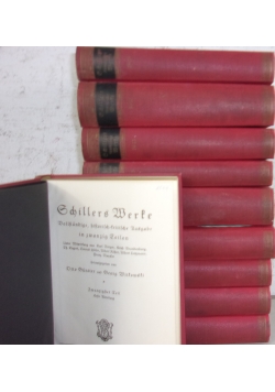Schillers Werte Tom 1-20, 1905 r.