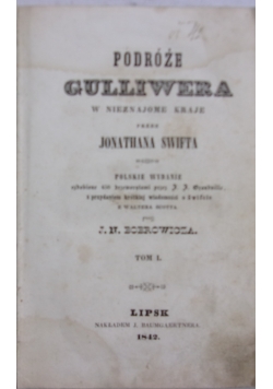Podroże Guliwera w nieznajome kraje, 1842 r.