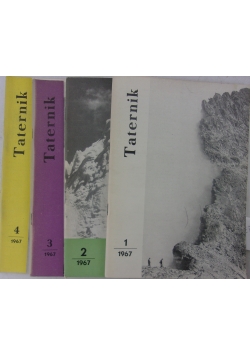 Czasopisma Taternik nr. 1 - 4