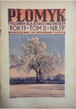 Płomyk, nr 19, 1935 r.