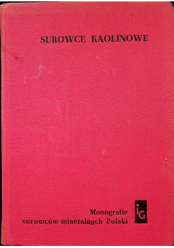 Surowce kaolinowe