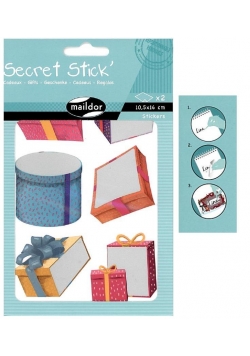 Naklejki Secret Stick' ze zdrapką