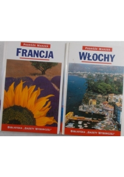 Podróże marzeń Włochy \ Francja . Zestaw 2 książek