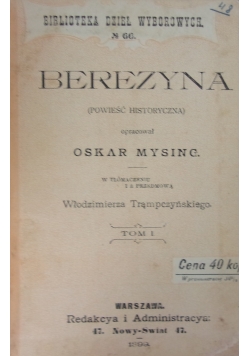 Berezyna ,1899r.