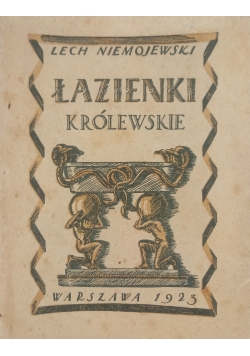 Łazienki królewskie, 1923 r.