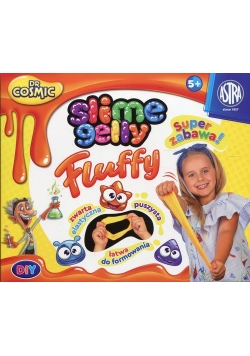 Dr Cosmic Slime Gelly Fluffy Diy pomarańczowy