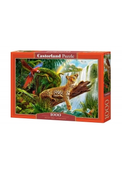 Puzzle 1000 Resting Leopard CASTOR