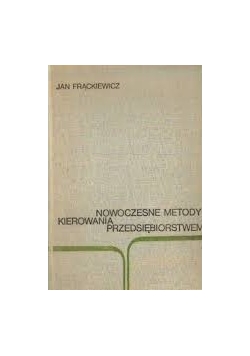 Nowoczesne metody kierowania przedsiębiorstwem