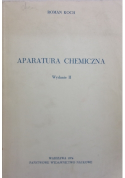 Aparatura chemiczna