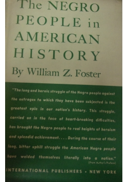 The Negro People in American History