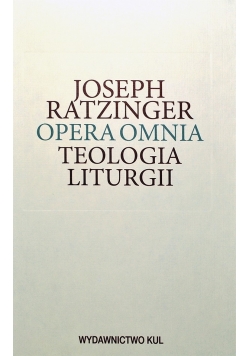 Opera Omnia Teologia Liturgii