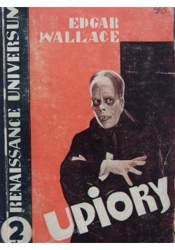 Upiory powieść, 1929r.