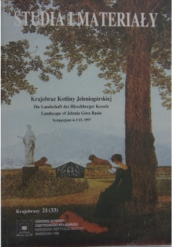 Studia i materiały. Krajobrazy 21(33)