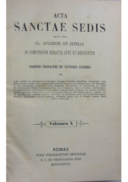 Acta Sanctae Sedis, 1887 r.