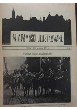 Wiadomości ilustrowane rok 1913 i 1914